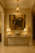 The Gallant Dark Steed Wall Art