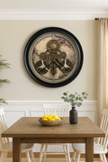 Traveler’s Gear-Inspired Wall Clock