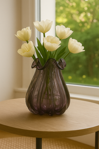 Amethyst Bloom Vase - Big