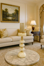 Pearl Cascade Candle Holder - Big