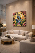The Eternal Flute Krishna Mural