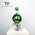 Modern Green Tele Tube Table Decor