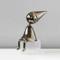 Cone of Wonder Sculpture - Black