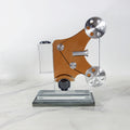 Crystal Gramophone Decorative Accent