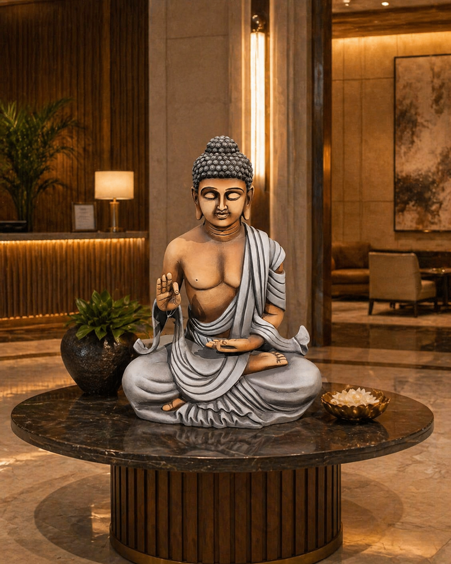 Divine Serenity Buddha ( Grey )